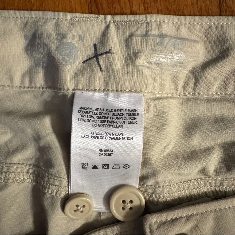 Kavu Tan Cargo Pants Men’s Size 14